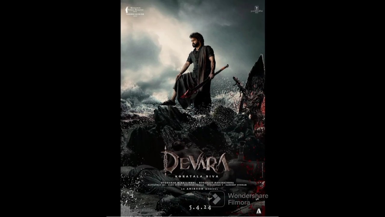 NTR latest movie #devara first look motion poster #ntr30firstlook #devaramovie #birthdaystatus #ntr