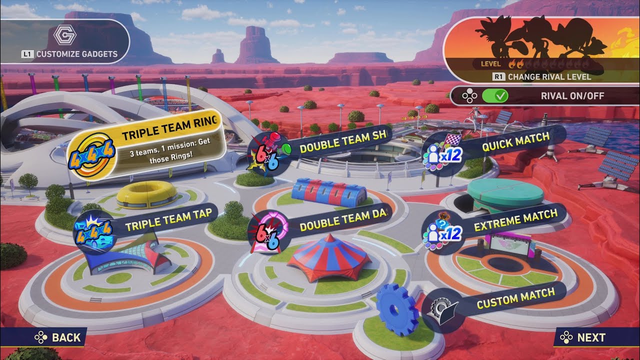 Playing All Race Park Modes & Three Rival Teams - Sonic Racing CrossWorlds Gameplay