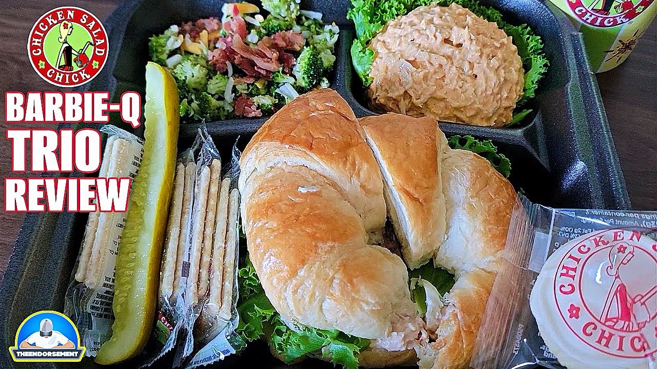 Chicken Salad Chick® Barbie-Q Trio Review! 🐔🥗🐤 | theendorsement