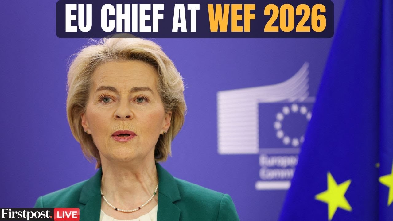 WEF 2026 LIVE: EU Chief Ursula von der Leyen Addresses World Economic Forum | Davos | N18G