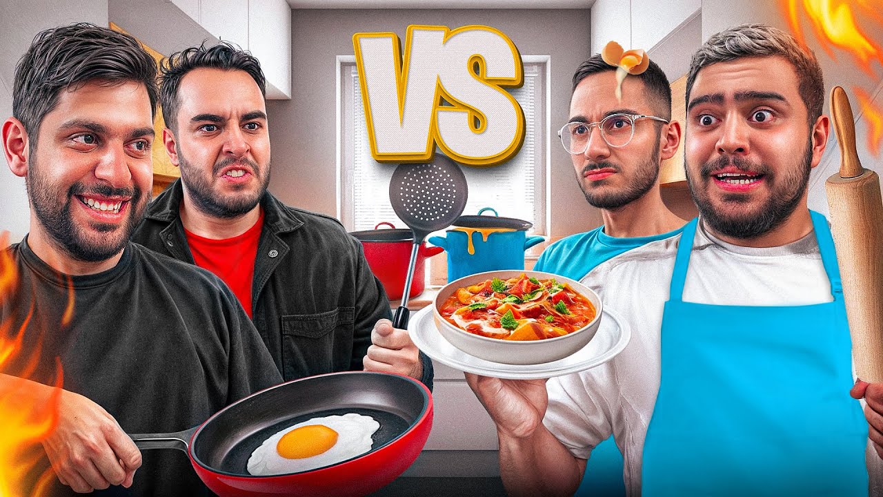 چالش غذای 5 دلاری با یوتوبرا💸🍔