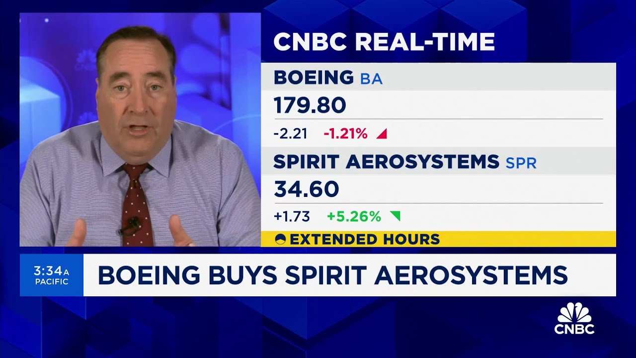 Boeing to buy Spirit AeroSystems in $4.7 billion deal