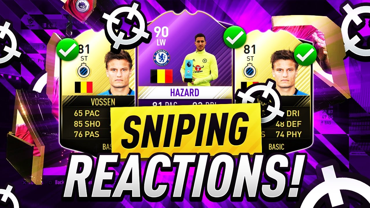 FIFA 17 | SNIPING TOTW VOSSEN | SNIPING REACTIONS EP6