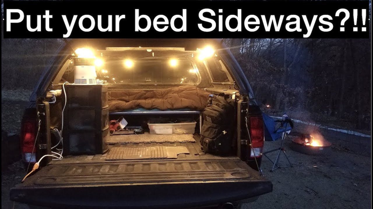 Truck Camping in 5.5ft truck bed! A Great Hike and views