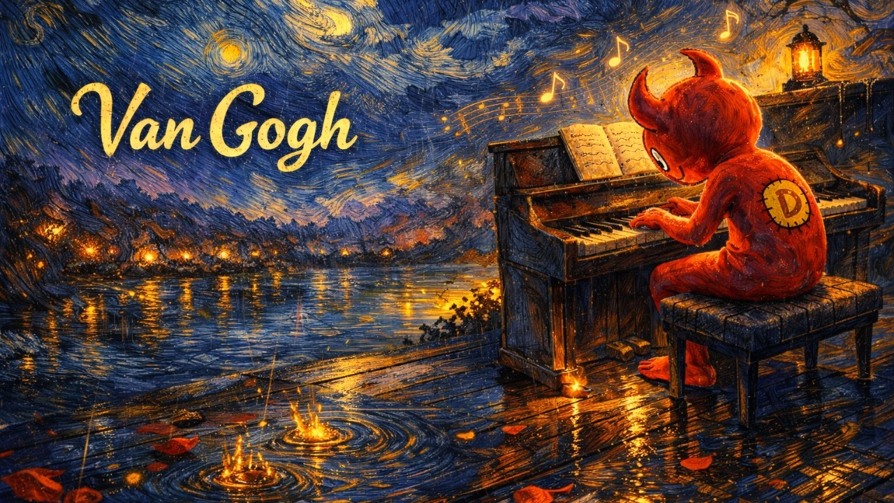 Van Gogh - Virginio Aiello, On Piano | Where Winds Meet Instruments