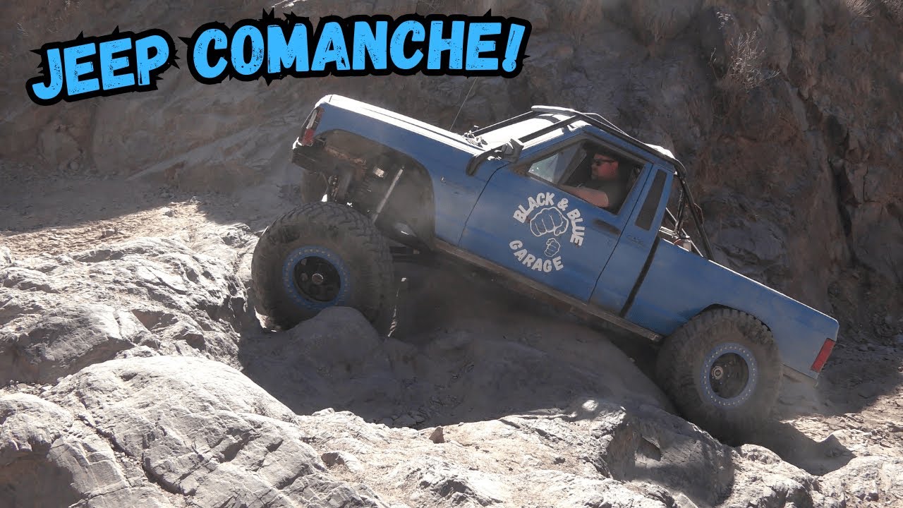 Jeep Comanche Rock Crawling Compilation.  