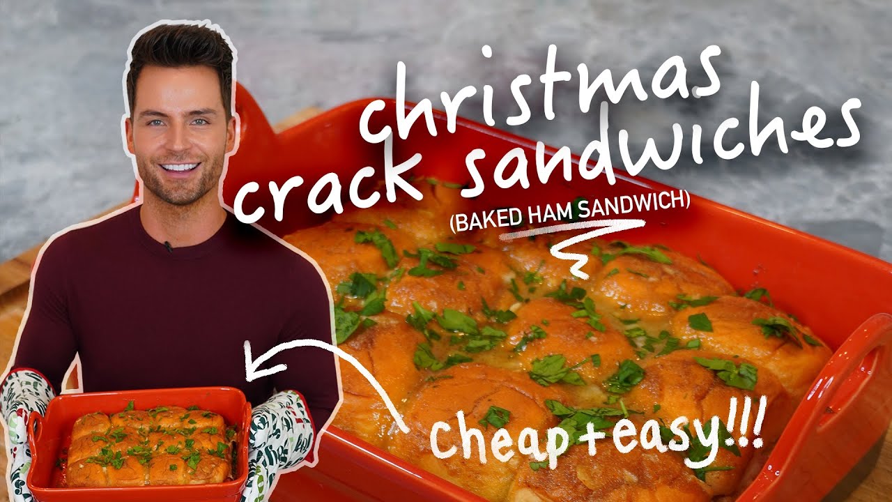 Christmas Crack Sandwich! (EASY & CHEAP DINNER RECIPE)