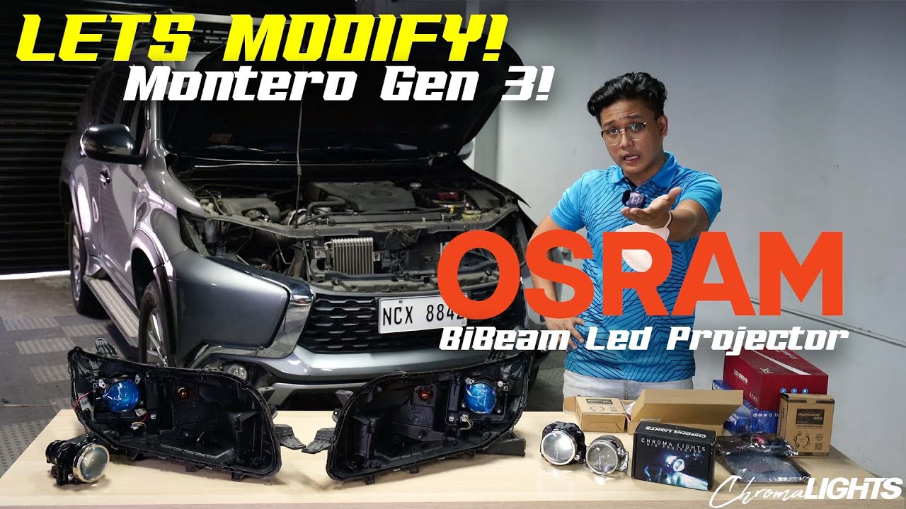 LETS MODIFY! - MONTERO GLS WITH OSRAM BIBEAM PROJECTORS! (NEW PRODUCT)