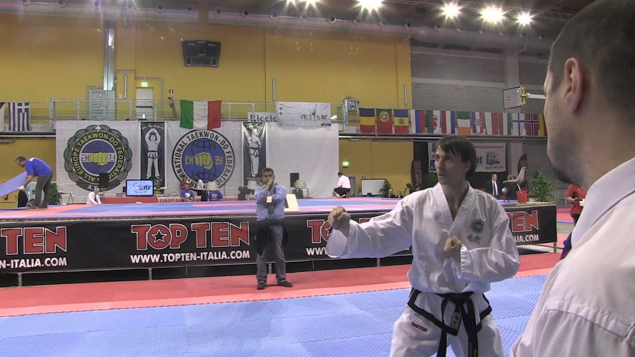 Special techniques in Taekwon-Do European championships 2014, Italy