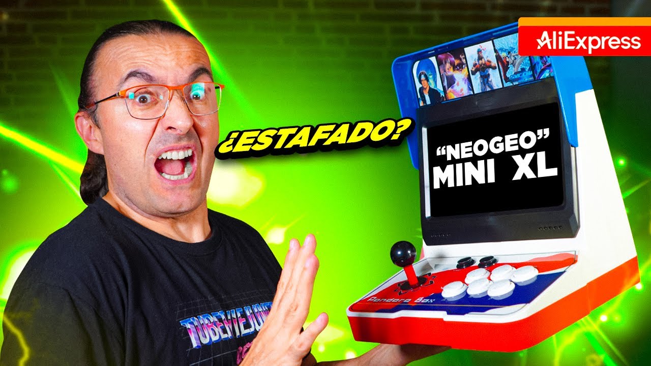 COMPRÉ una NEOGEO MINI XL de Aliexpress y recibí ... ESTO