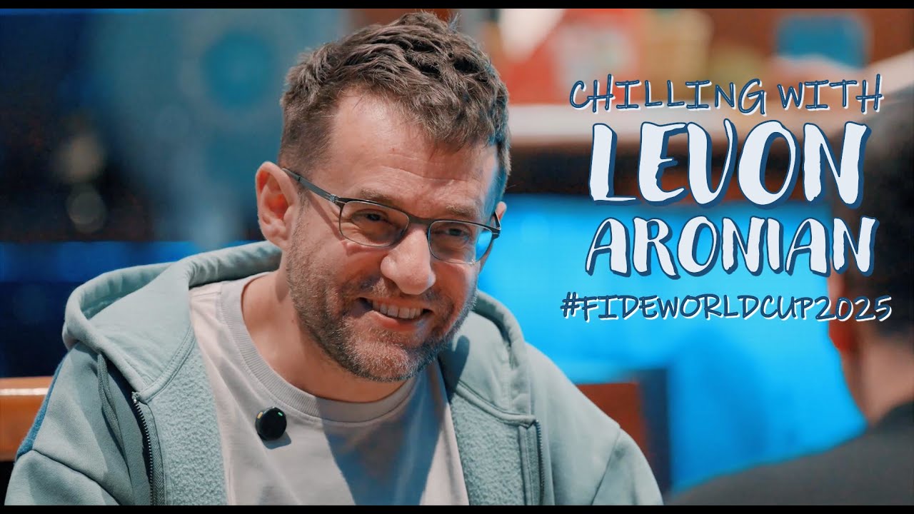 Chilling with Levon Aronian @ #fideworldcup2025