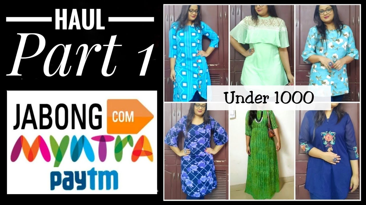 Affordable Haul |Part 1|Mynta |Jabong |Paytm  Mall