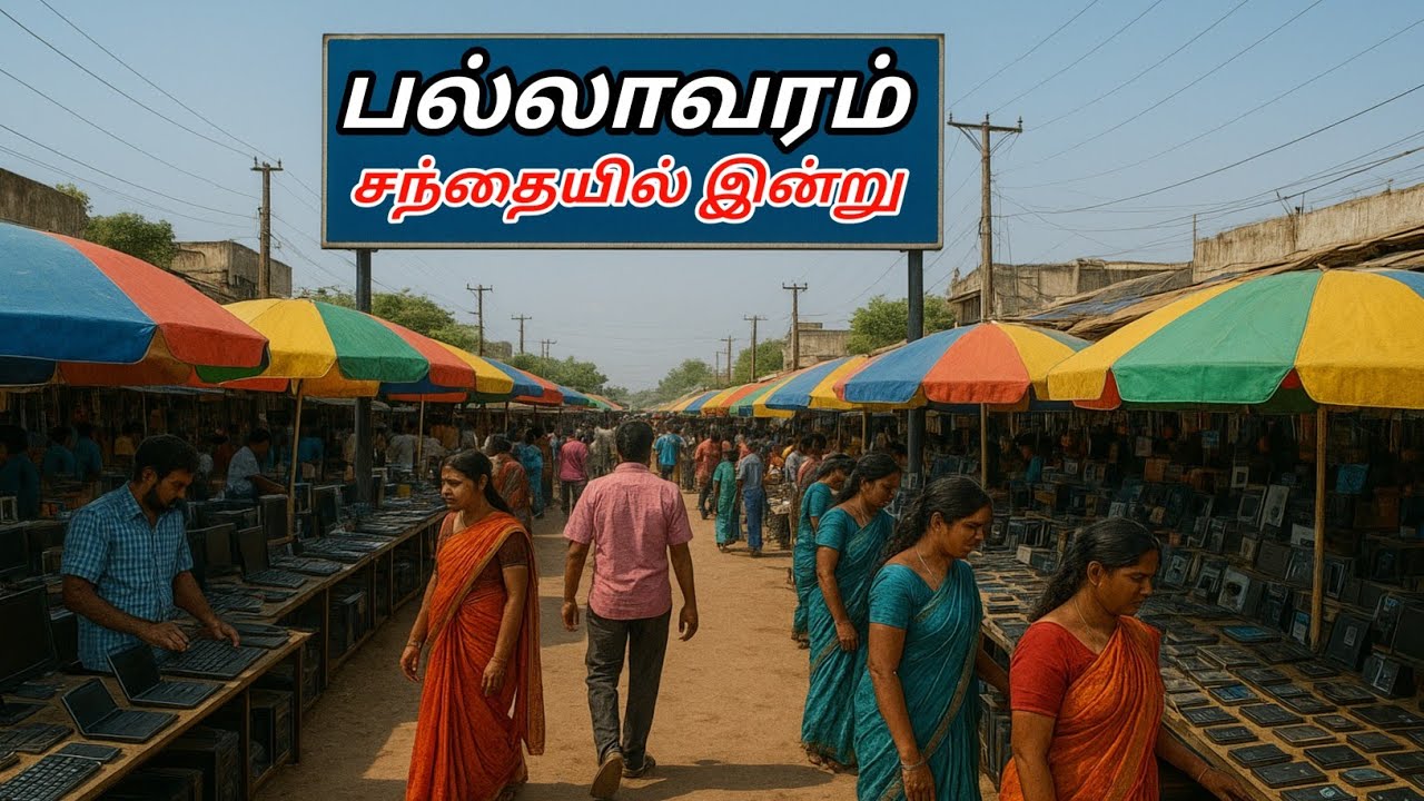 Pallavaram Friday Market | Chennai&rsquo;s Cheapest Electronics & Gadgets 🔥 | R2dinfo 