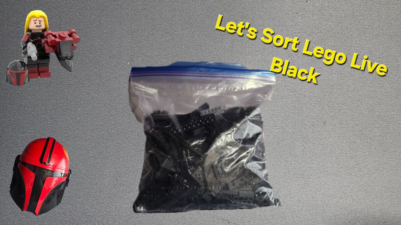 Let's Sort Lego Live Black