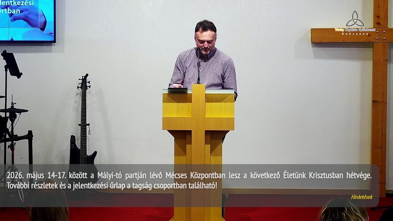 2026.02.22 | Az irigység örvénye | Dr. Pafkó Tamás  | Istentisztelet