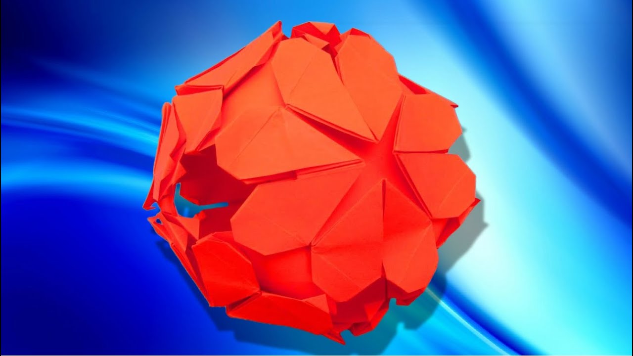 Origami modulaire, kusudama : ❤️ Cœurs 💖