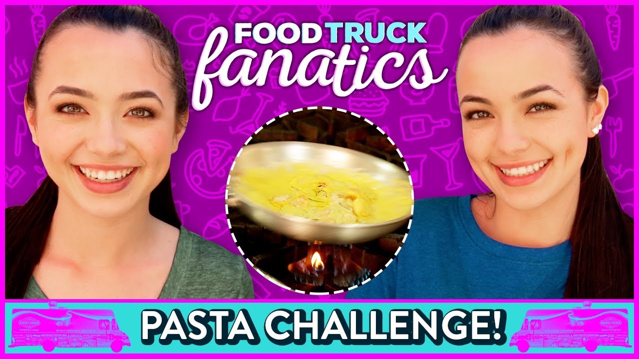 PASTA CHALLENGE?! Food Truck Fanatics w/ Merrell Twins