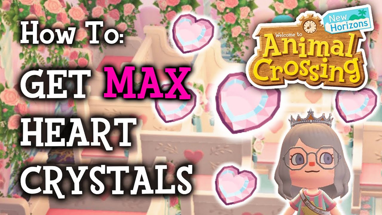 💕 How To Get Heart Crystals in Animal Crossing New Horizons 💕 Wedding Set GIVEAWAY