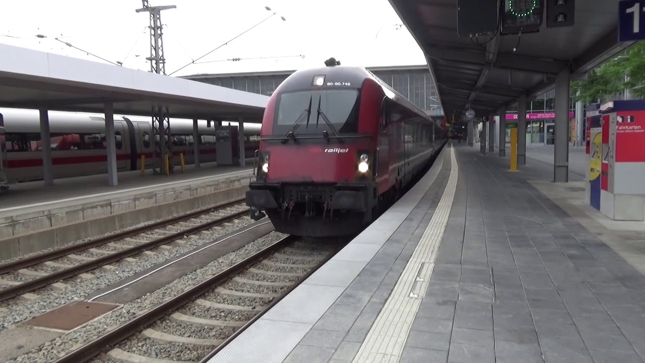 Zugverkehr in München Hbf