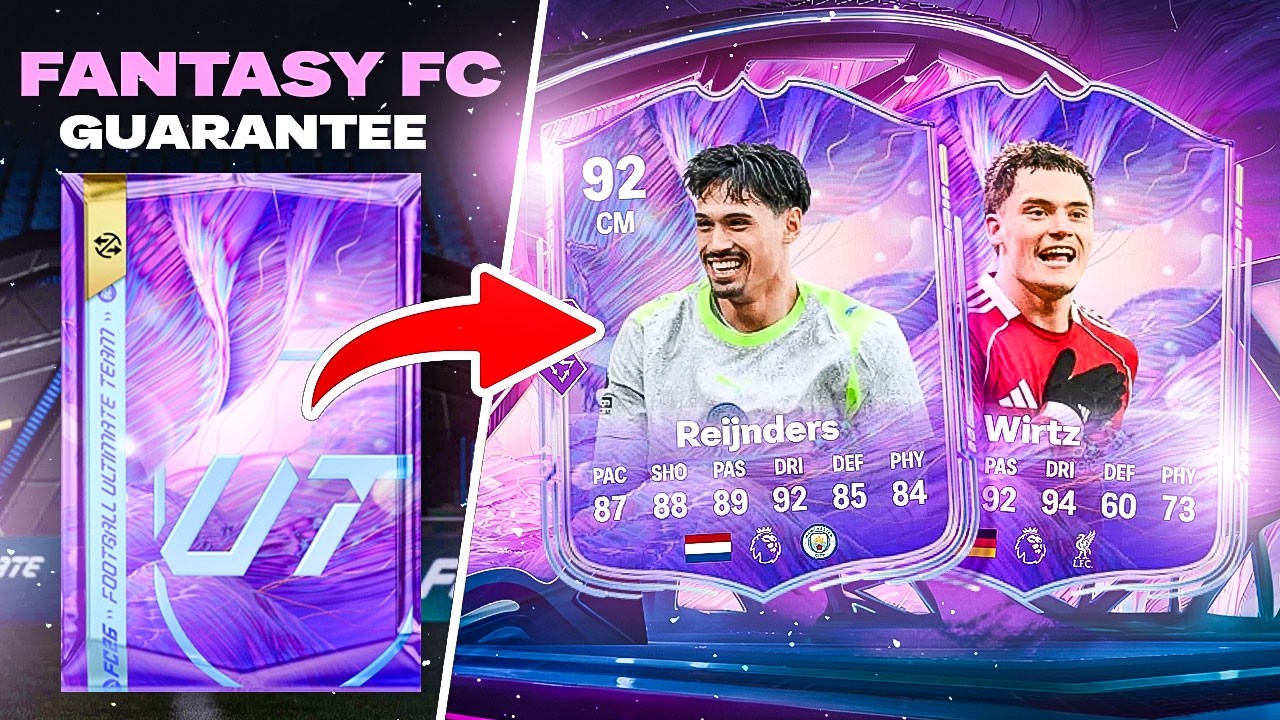 I PACKED AN INSANE FANTASY CARD! 😱 15x GUARANTEED FANTASY FC TEAM 2 PACKS! #eafc26