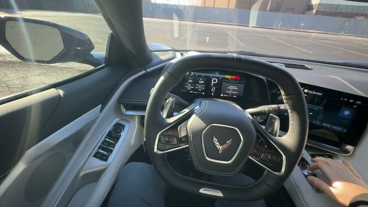 2025 Corvette E-Ray Driving POV and Walkaround