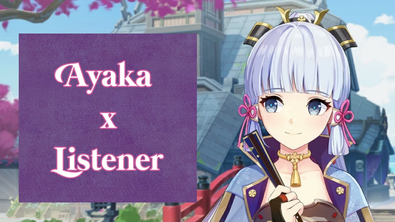 ASMR Kamisato Ayaka x Listener - A Peaceful Evening Together (Genshin Impact ASMR) [F4A]