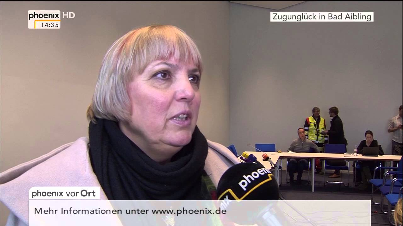 Zugunglück in Bad Aibling: Claudia Roth im Interview am 10.02.2016