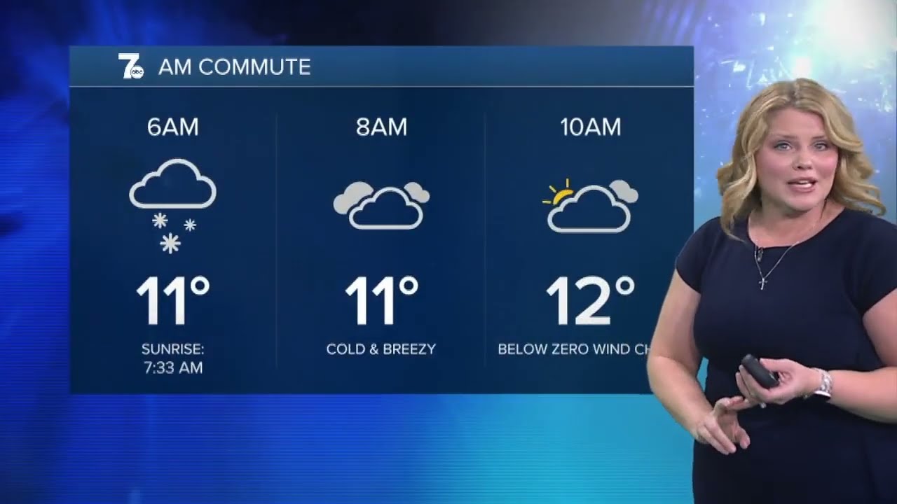 7 Weather Forecast  11p.m. Update, Wednesday, January 28