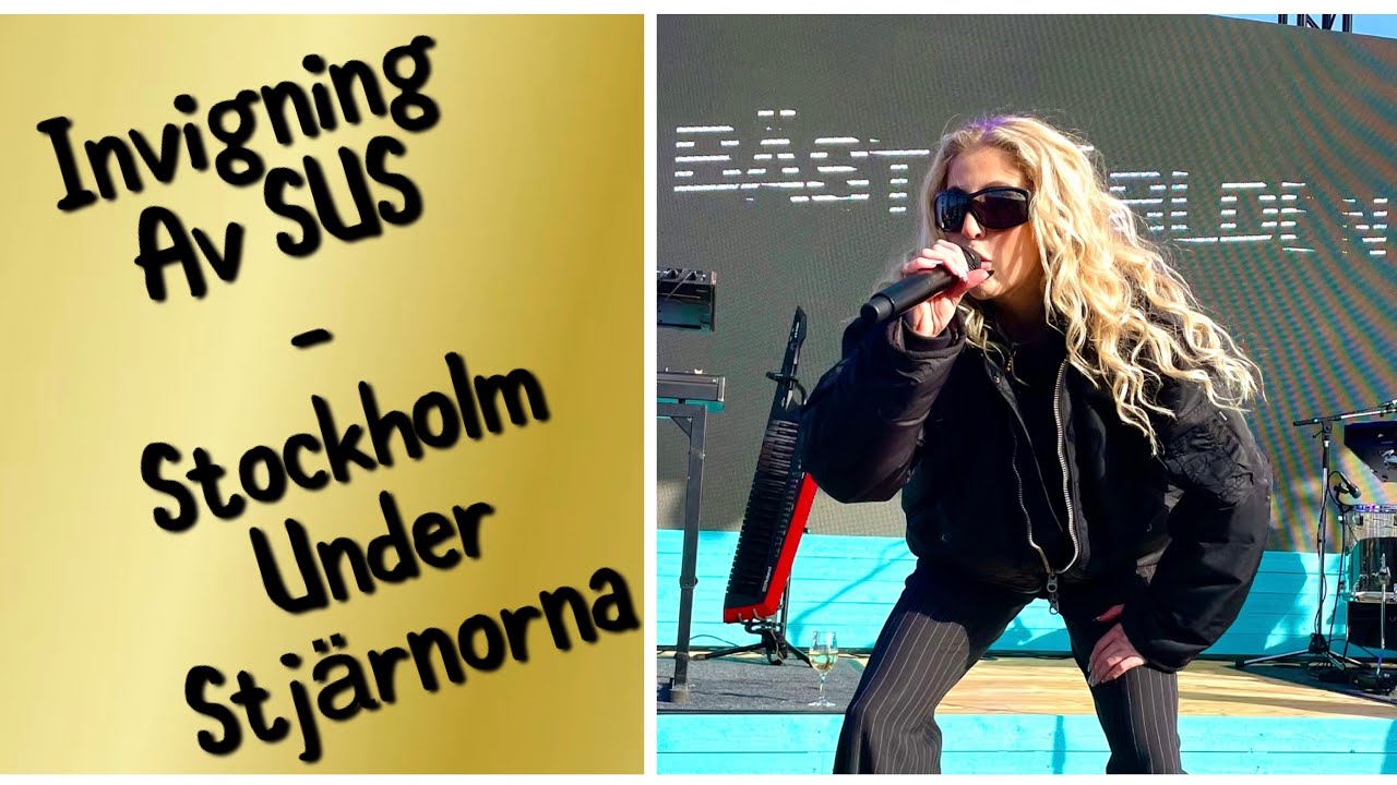 Invigning av SUS - Stockholm Under Stjärnorna 2025 med Peg Parnevik