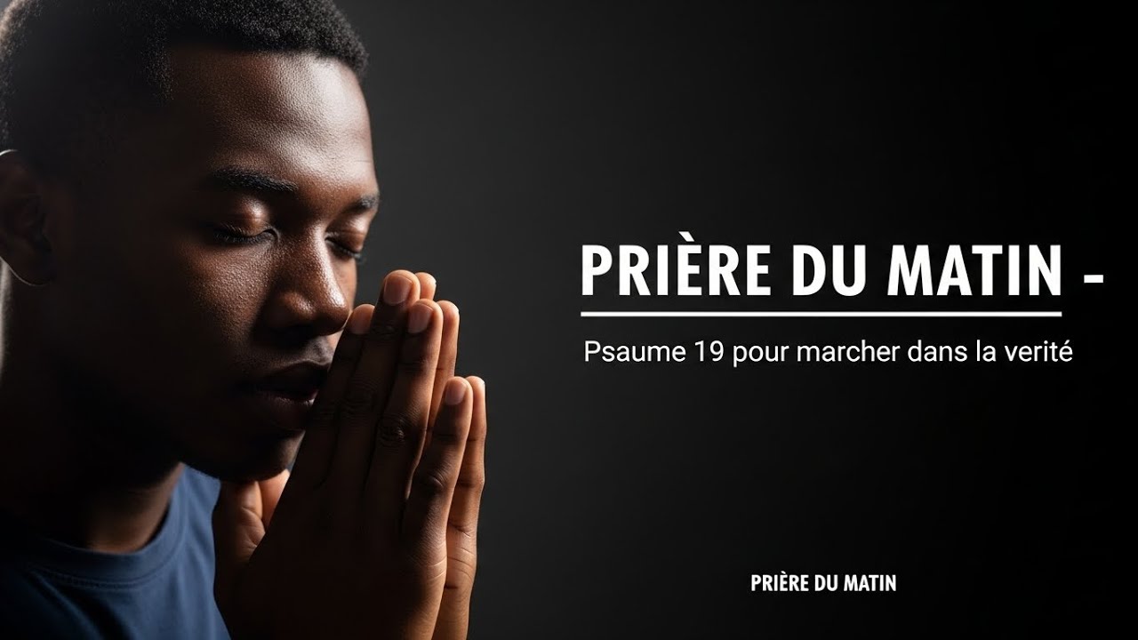 PRIÈRE DU MATIN – Psaume 19 pour marcher dans la vérité
