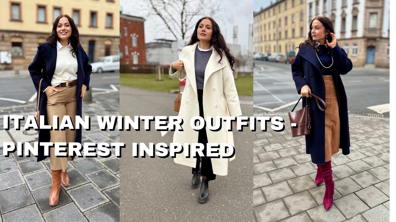 Italian Winter Elegance: 5 Pinterest Outfits Styled for Real Life