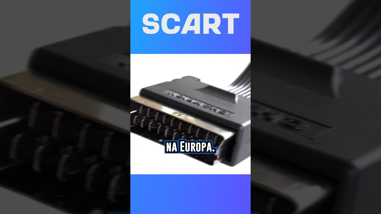 SCART &eacute; o melhor cabo para consoles antigos? #retrogaming #retro #analogico #midiafisica