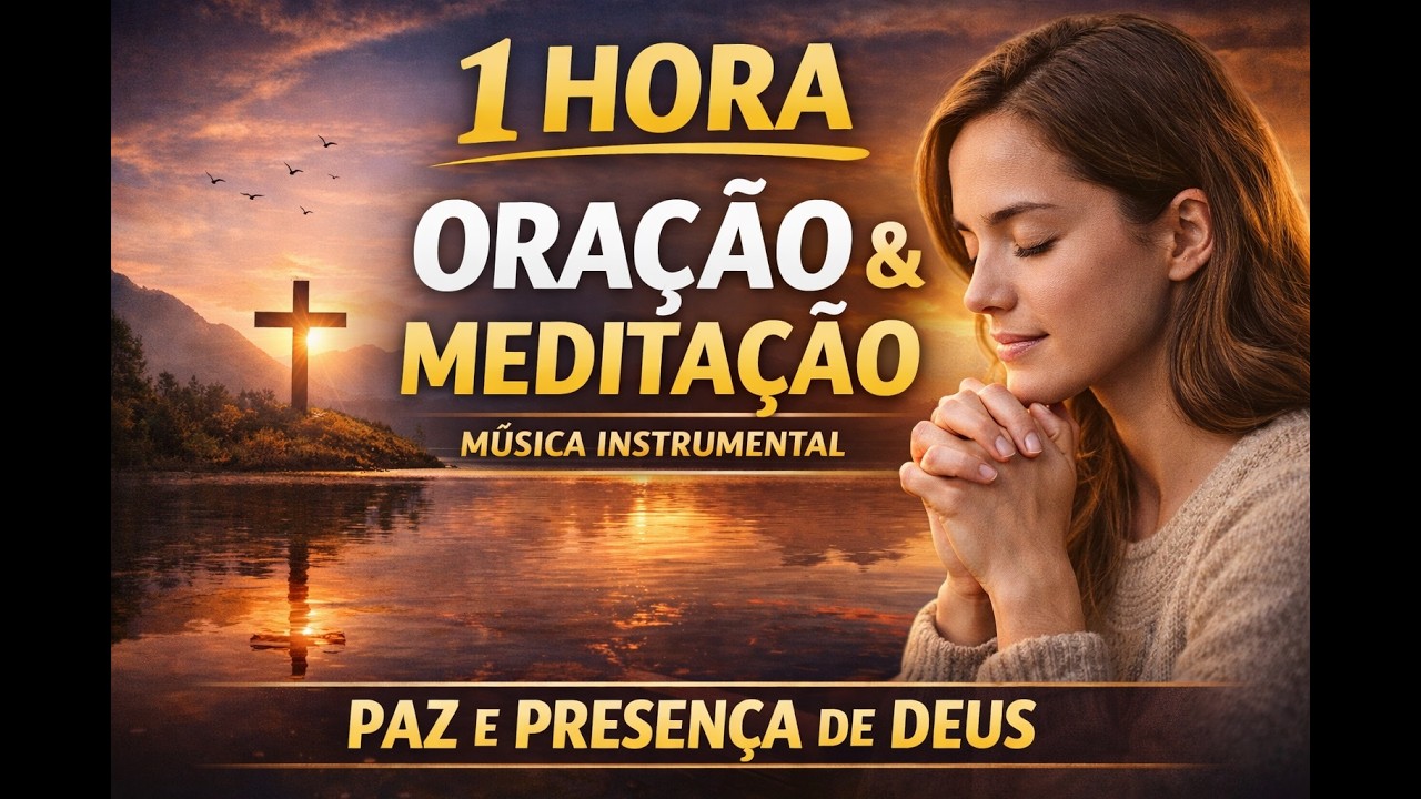 1 HORA DE MÚSICA INSTRUMENTAL PARA ORAÇÃO E MEDITAÇÃO  Fundo Calmo para Falar com Deus e buscar paz
