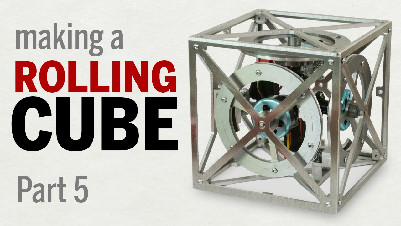 Making a Rolling Cube : Part 5 - Finishing up the machining