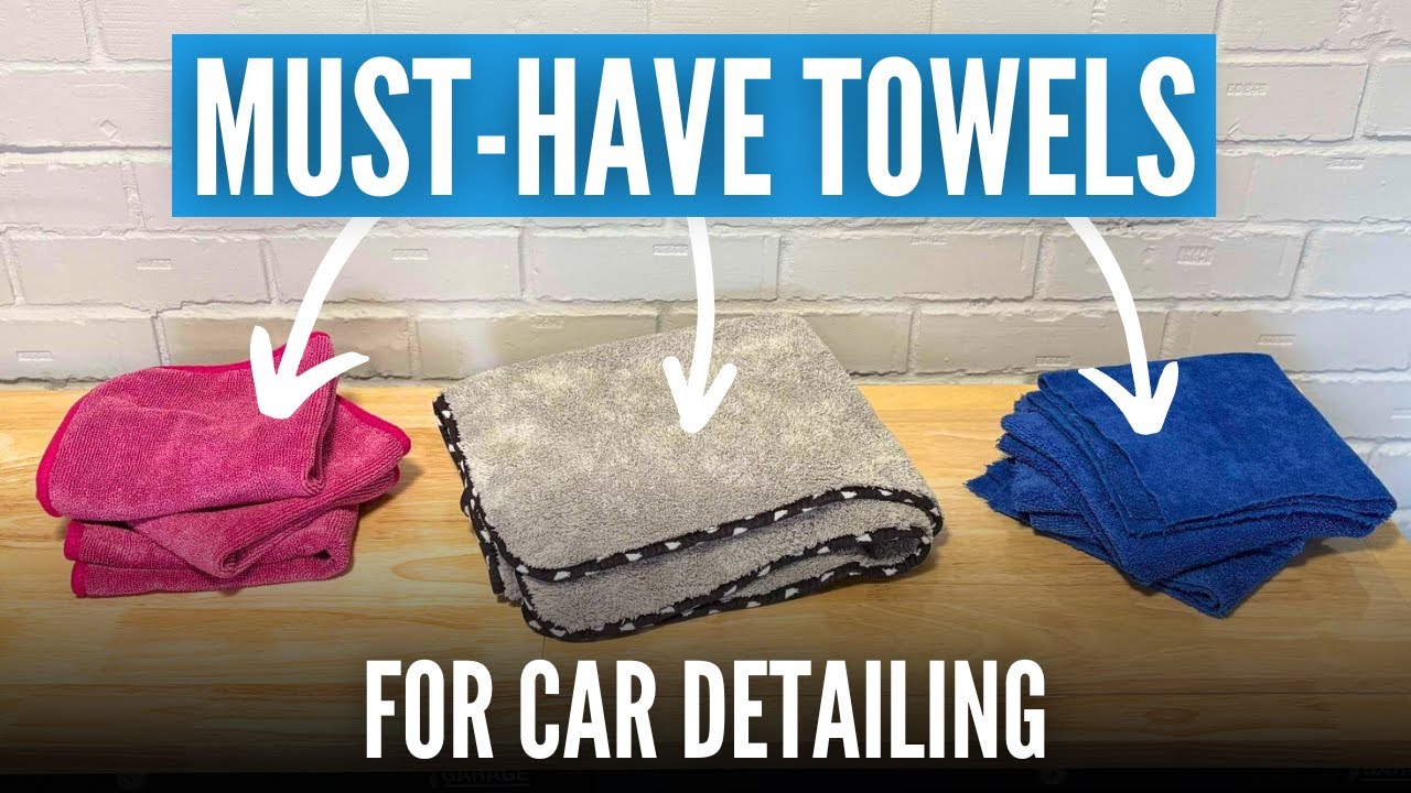 The Only 3 Towels You'll Need for Car Detailing