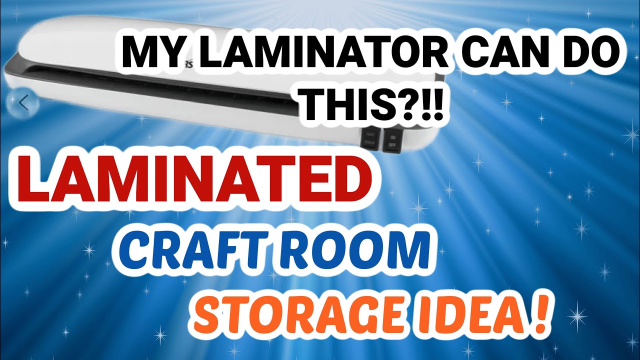 😯GENIUS !! MY LAMINATOR CAN DO THIS?!! HELL YES!! EASY & QUICK😍