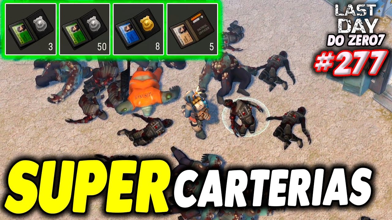SUPER CARTERIAS NA SUPER HORDA DELEGACIA - LAST DAY DO ZERO 7 #277