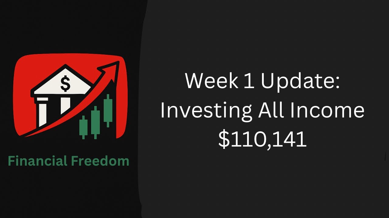 Week 1 Update | Living Out of My Brokerage Account & Fully Investing All Income