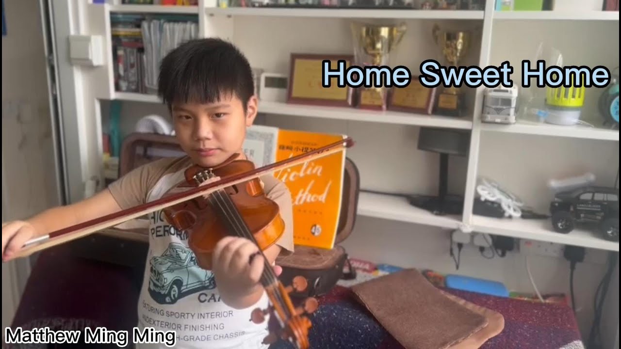 Home Sweet Home by Matthew Man - Violin