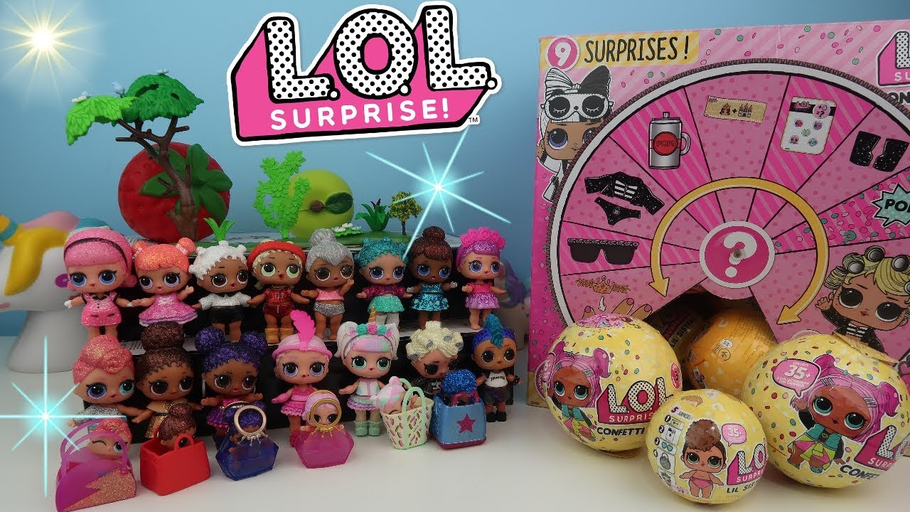 LOL Bebek Koleksiyon Challenge Lol Confetti Pop Sürpriz Yumurta renk değiştiren Bidünya Oyuncak