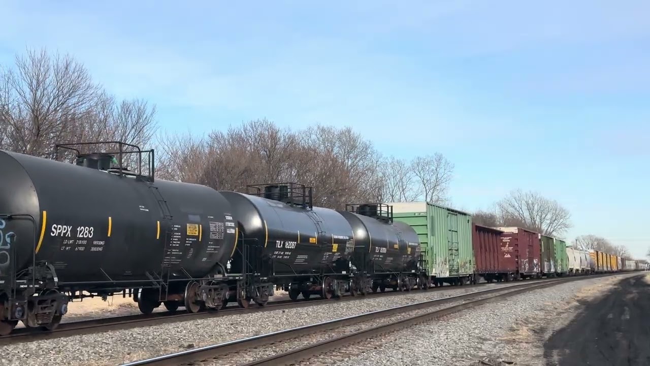 CN Manifest with great P5 @ Chicago Heights, IL - 03/01/2026