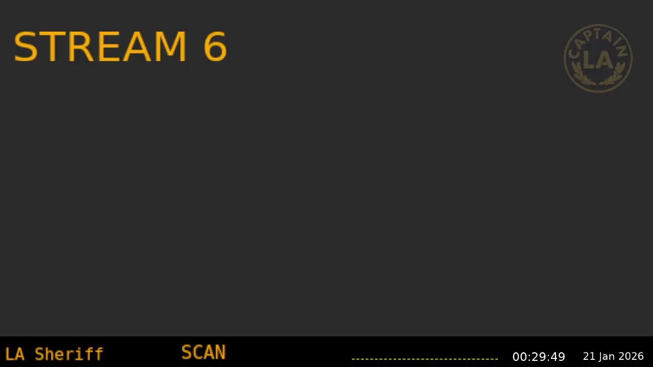 Stream 6 - LA Sheriff - LA Captain - Sixth Scanner Feed - 20-Jan-2026 - Stream 6