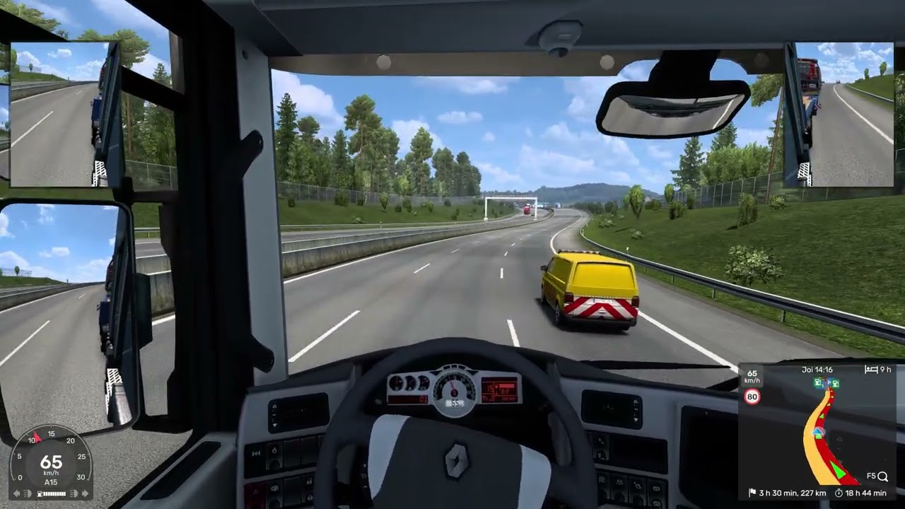 EURO  TRUCK SIMULATOR 2 CURSA GABARIT DEPASIT INCARCATURA PE PLATFORMA   Locomotive CZ LOKO EffiShun