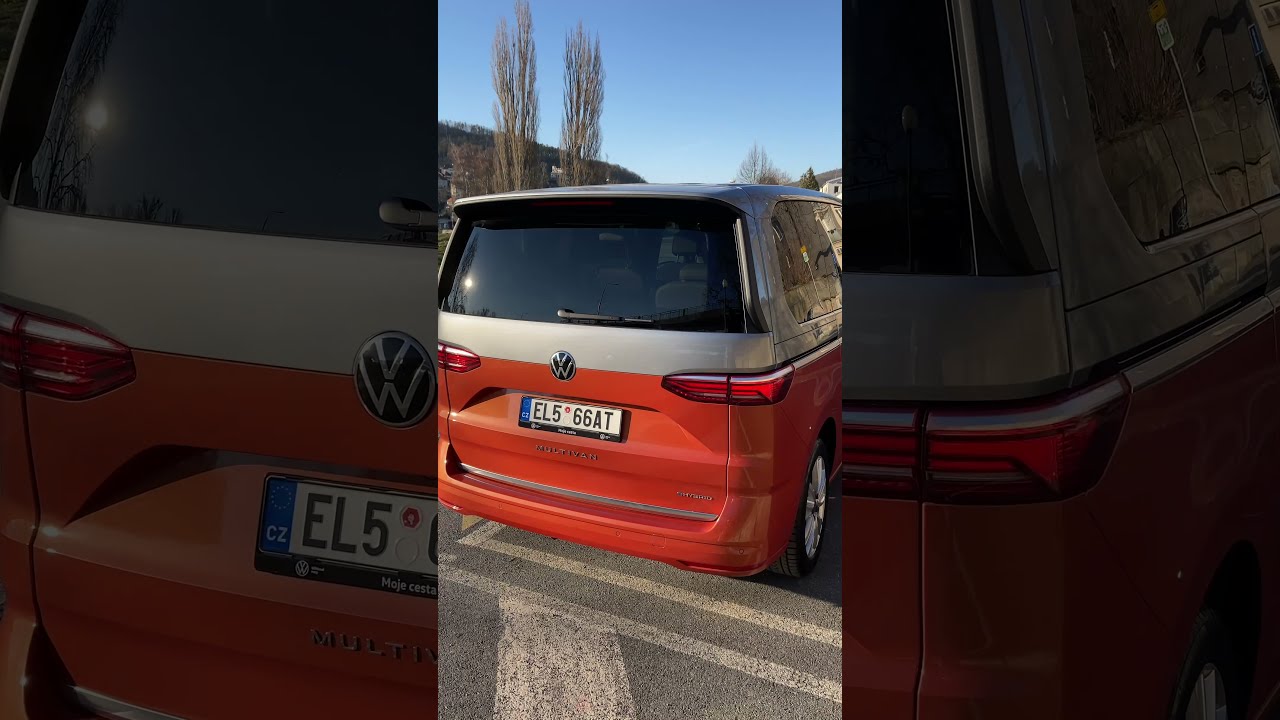 Volkswagen Multivan e-Hybrid (plug-in hybrid) - spotřeba při &uacute;sporn&eacute; j&iacute;zdě na trase Zlič&iacute;n - Beroun