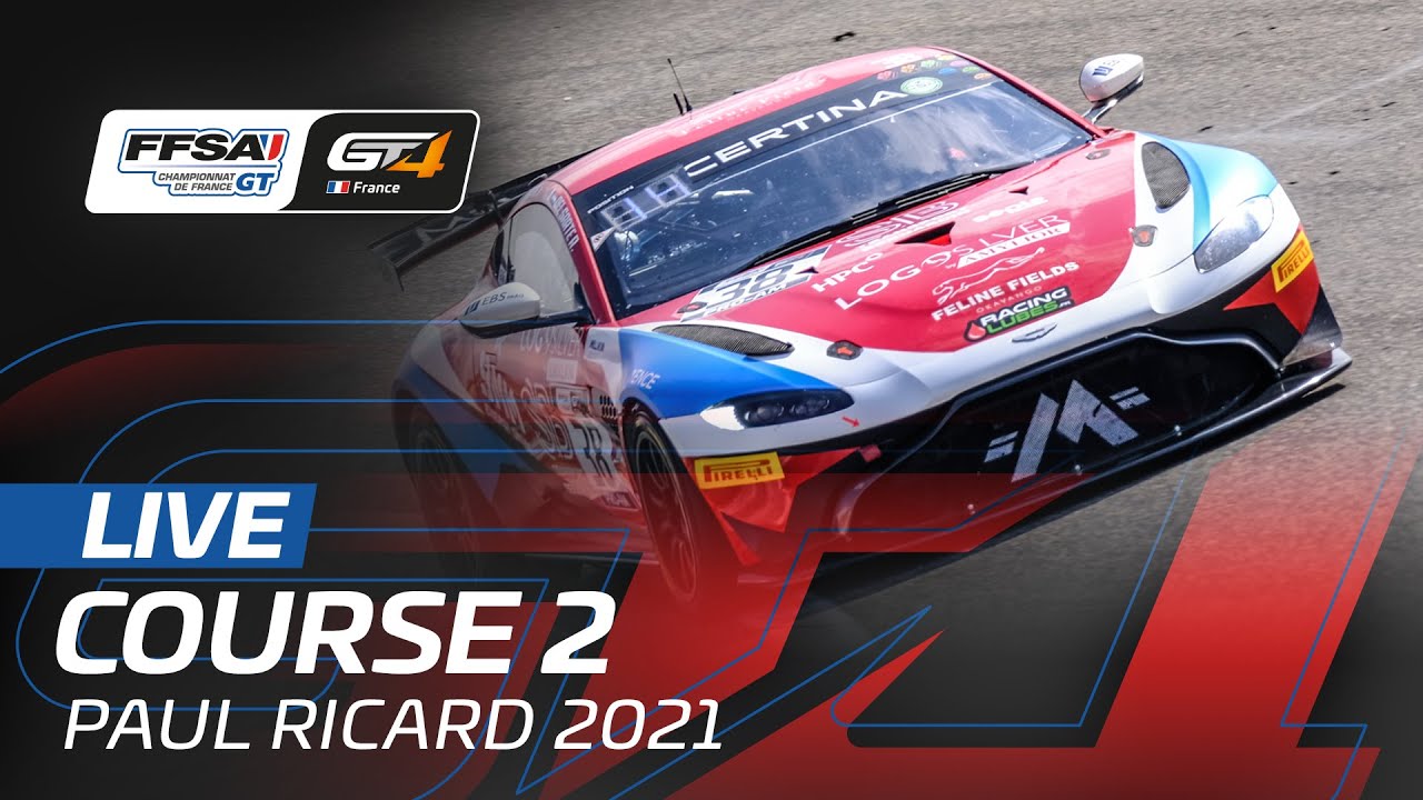LIVE | Championnat de France FFSA GT - Paul Ricard 2021 - Course 2