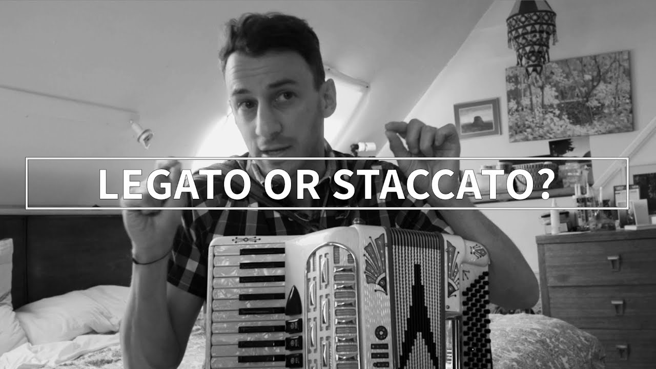 Legato or Staccato? Accordion Technique