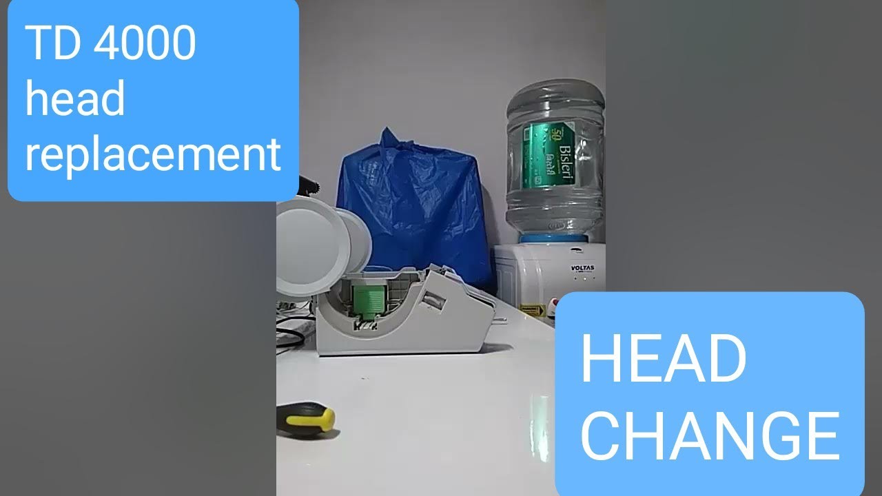 brother td 4000 label printer ! td 4000 head replacement