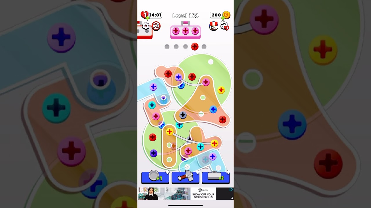 Screw Jam Level 158