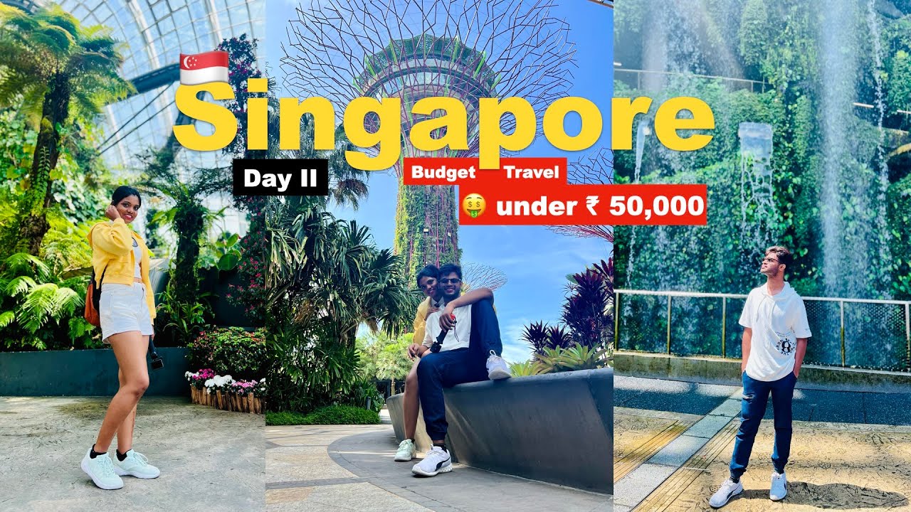 Singapore Day 2 Adventure: Cloud Forest Magic & Gardens by the Bay Tour! 🌸🌿