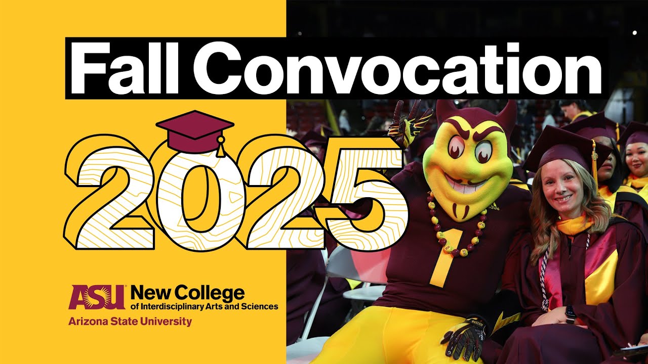 Fall 2025 New College of Interdisciplinary Arts and Sciences Convocation